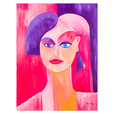 Painting on canvas - Colour correct and ready for print. For: Contemporary Artist - Martyn Royce